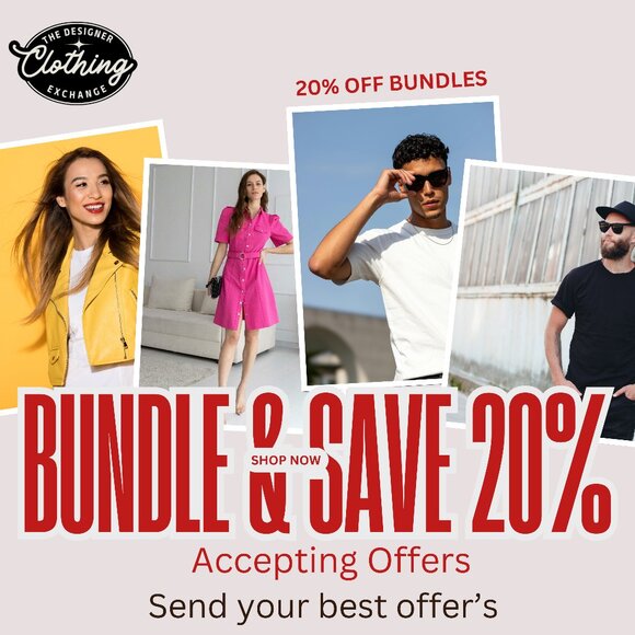 Bundle‎ & Save 20% @ The Designer Clothing Exchange >>> Checkout our Closet Now - Picture 1 of 2